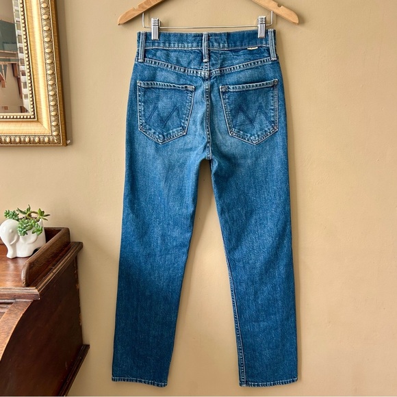 Mother Superior The Tomcat Ankle Jeans in Cannonball Wash Button Fly 25 - Picture 6 of 9